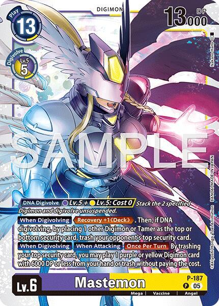 Mastemon - P-187 (Reprint) - Advanced Booster Digimon Generation (AD-01)
