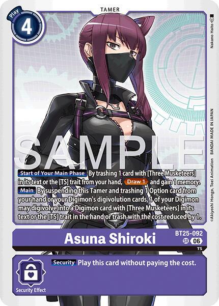 Asuna Shiroki - Dual Revolution (BT-25)