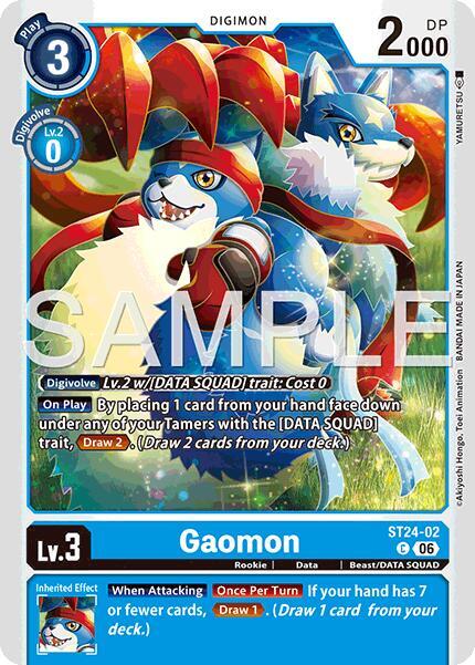Gaomon - Starter Deck 24: Data Squad (ST-24)