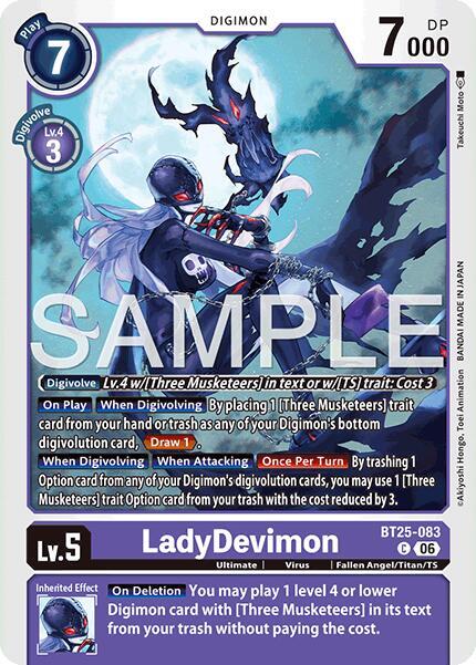 LadyDevimon - Dual Revolution (BT-25)