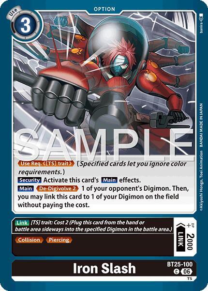 Iron Slash - Dual Revolution (BT-25)