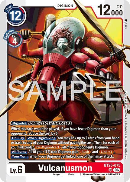 Vulcanusmon - Dual Revolution (BT-25)