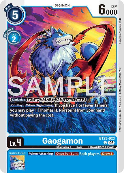 Gaogamon - Dual Revolution (BT-25)