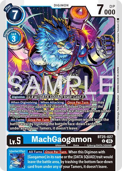 MachGaogamon - Dual Revolution (BT-25)