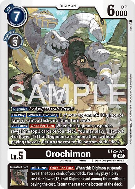 Orochimon - Dual Revolution (BT-25)