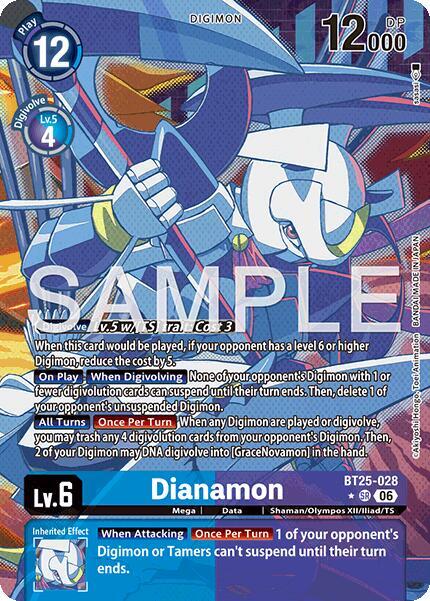 Dianamon (Alternate Art) - Dual Revolution (BT-25)