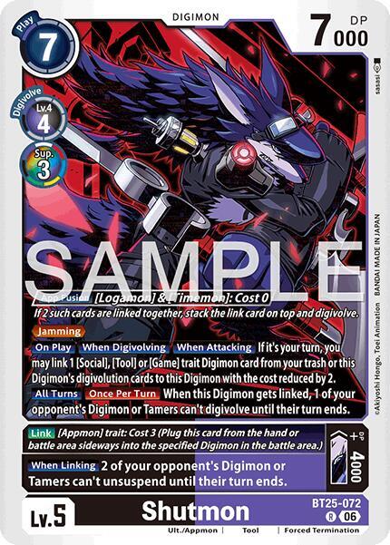 Shutmon - Dual Revolution (BT-25)
