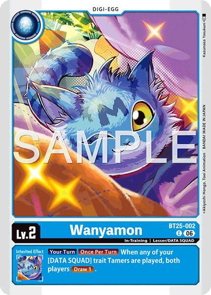 Wanyamon - Dual Revolution (BT-25)