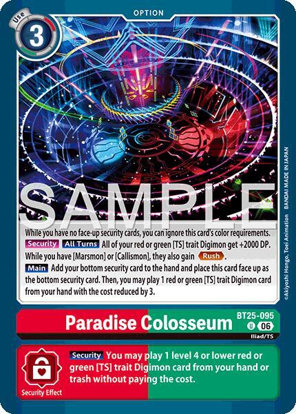 Paradise Colosseum - Dual Revolution (BT-25)
