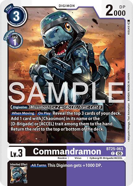 Commandramon - Dual Revolution (BT-25)