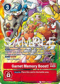 Garnet Memory Boost! (Alternate Art) - Starter Deck 23: Beatbreak (ST-23)