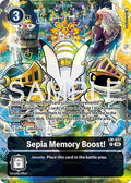 Sepia Memory Boost! (Alternate Art) - Starter Deck 23: Beatbreak (ST-23)
