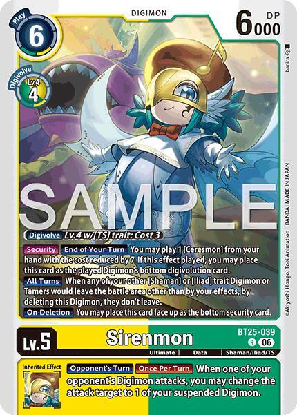Sirenmon - Dual Revolution (BT-25)