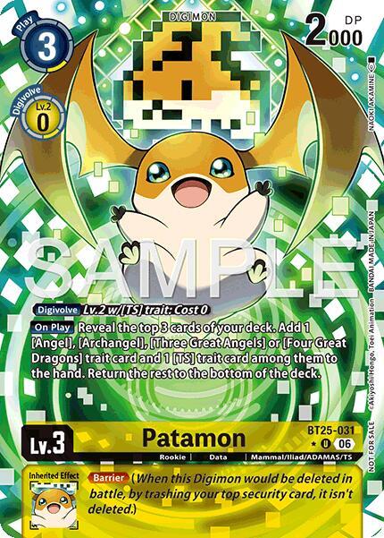 Patamon (Full Art) - Dual Revolution (BT-25)