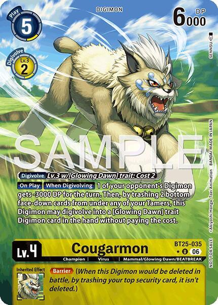 Cougarmon (Full Art) - Dual Revolution (BT-25)