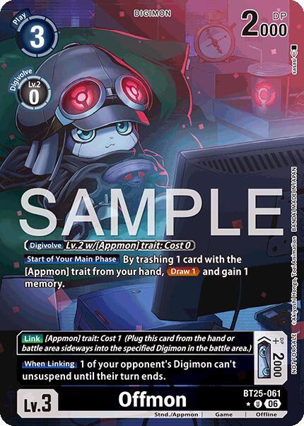 Offmon (Full Art) - Dual Revolution (BT-25)