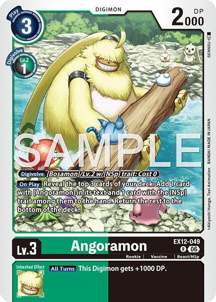 Angoramon - Digital World Shambala (EX-12)