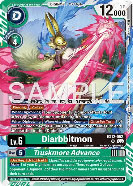 Diarbbitmon // Truskmore Advance - Digital World Shambala (EX-12)
