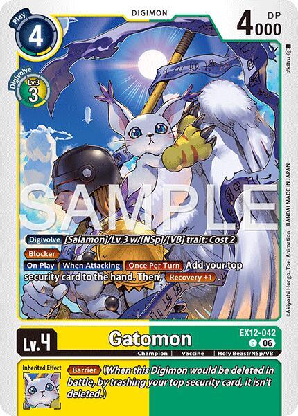 Gatomon - Digital World Shambala (EX-12)