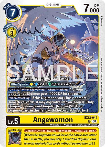 Angewomon - Digital World Shambala (EX-12)