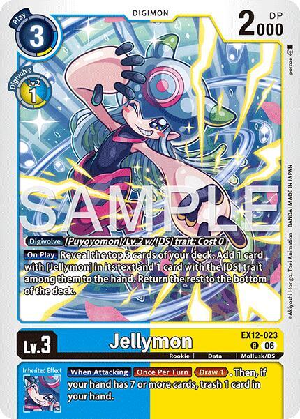 Jellymon - Digital World Shambala (EX-12)