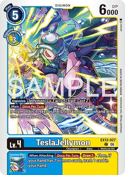 TeslaJellymon - Digital World Shambala (EX-12)