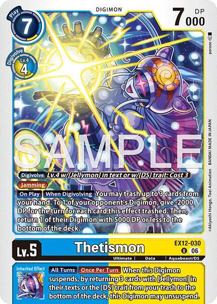 Thetismon - Digital World Shambala (EX-12)