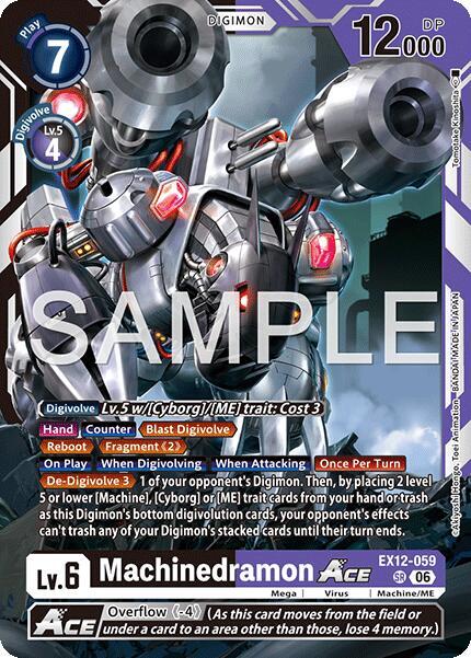 Machinedramon ACE - Digital World Shambala (EX-12)