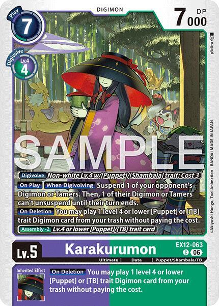 Karakurumon - Digital World Shambala (EX-12)