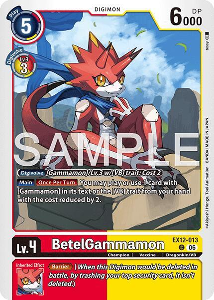 BetelGammamon - Digital World Shambala (EX-12)