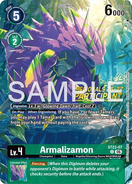 Armalizamon (Regionals 26-27 Season 2 Participant) - Starter Deck 23: Beatbreak (ST-23)