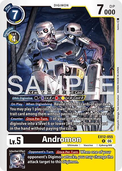 Andromon - Digital World Shambala (EX-12)