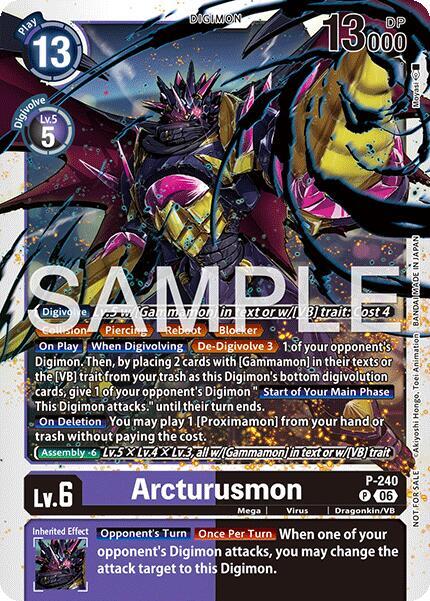 Arcturusmon (Official Store Tournament 2026 Vol. 3 Participant) - Digimon Promotion Cards (D-PR)