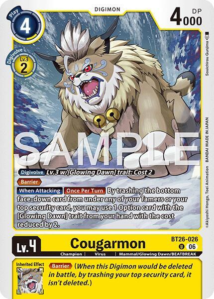 Cougarmon - Timeless Bonds (BT-26)