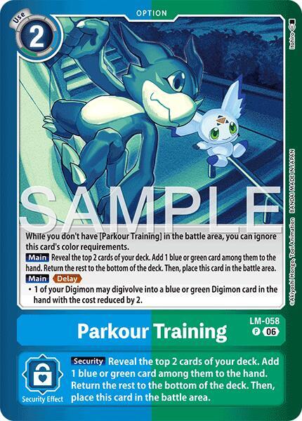 Parkour Training - Limited Card Pack -Final Crest- (LM-08)