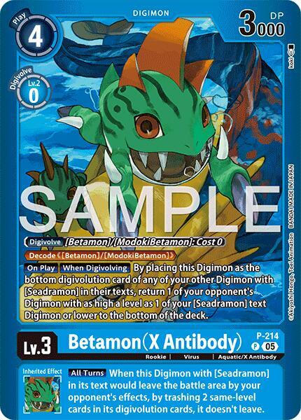 Betamon (X Antibody) - Limited Card Pack -Final Crest- (LM-08)