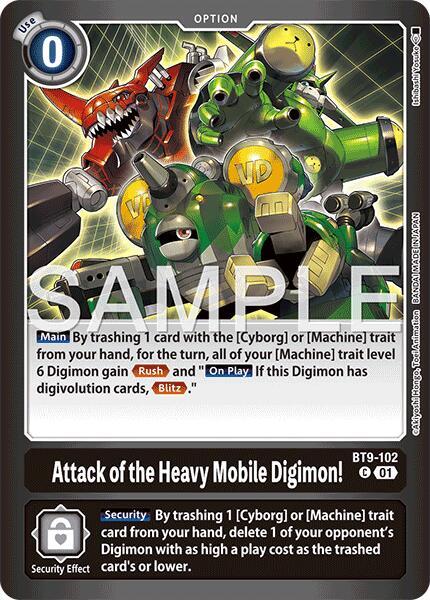 Attack of the Heavy Mobile Digimon! - Limited Card Pack -Final Crest- (LM-08)
