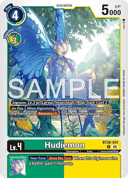 Hudiemon - Timeless Bonds (BT-26)