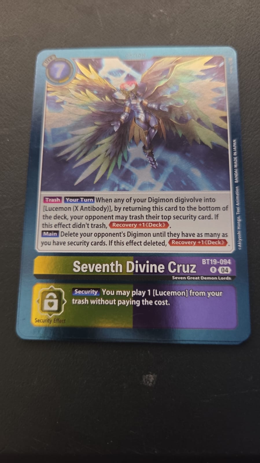 Seventh Divine Cruz -BT19-094 Release Special Booster 2.0