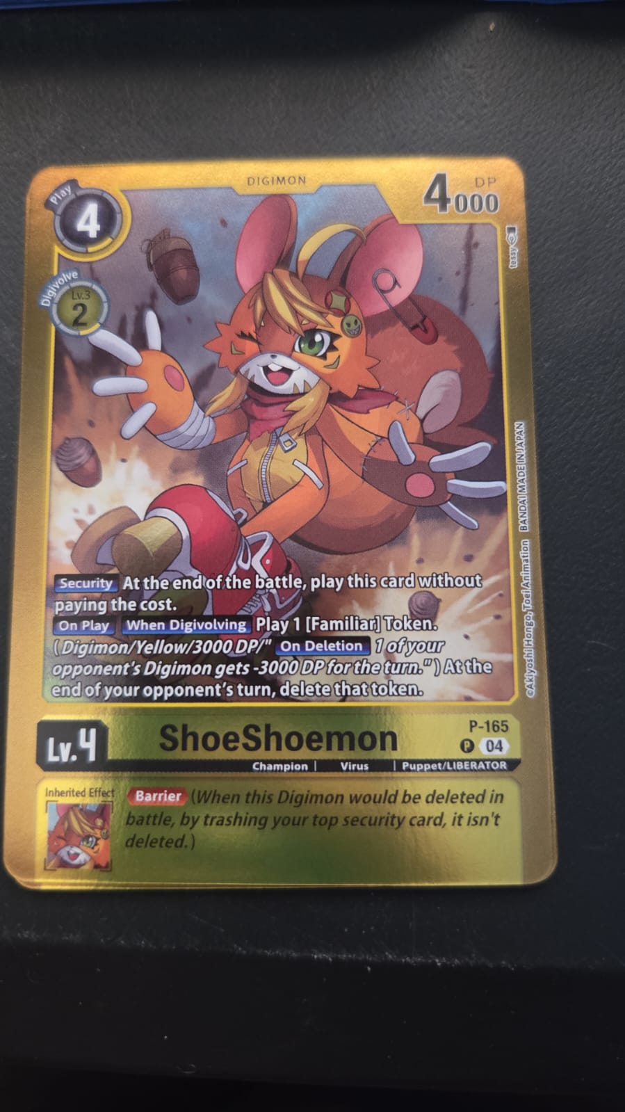 ShoeShoemon - Limited Card Pack -Billion Bullet-P-165