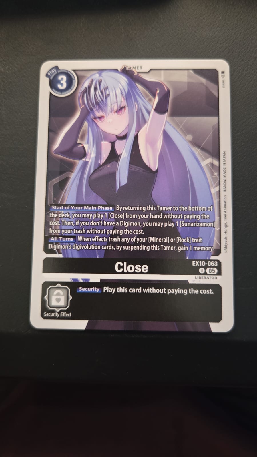 Close - Sinister Order EX10-063