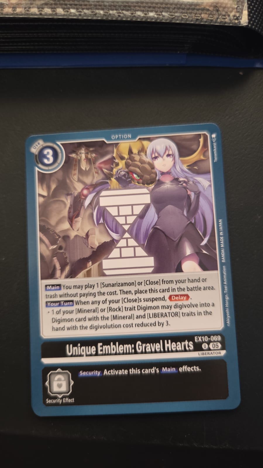 Unique Emblem: Gravel Hearts - Sinister Order-EX10-069