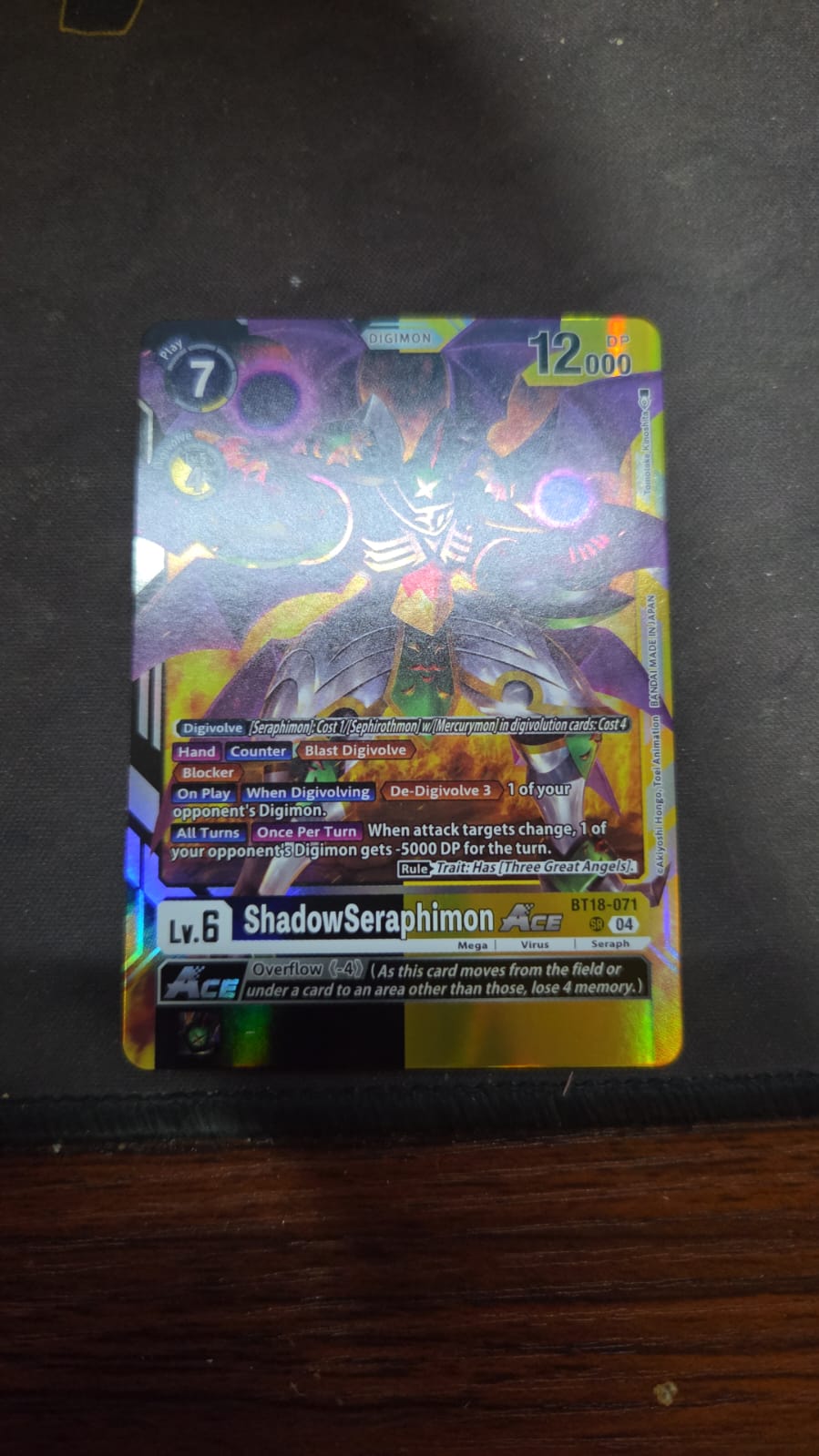 ShadowSeraphimon ACE - Release Special Booster 2.0 -BT18-071