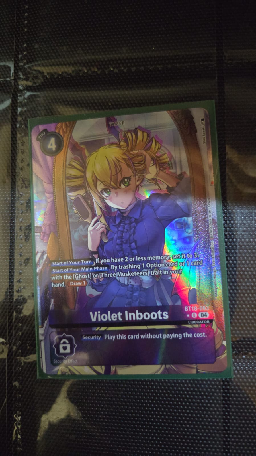 Violet Inboots - BT18-093 (Alternate Art) - Release Special Booster 2.0 -BT18-093