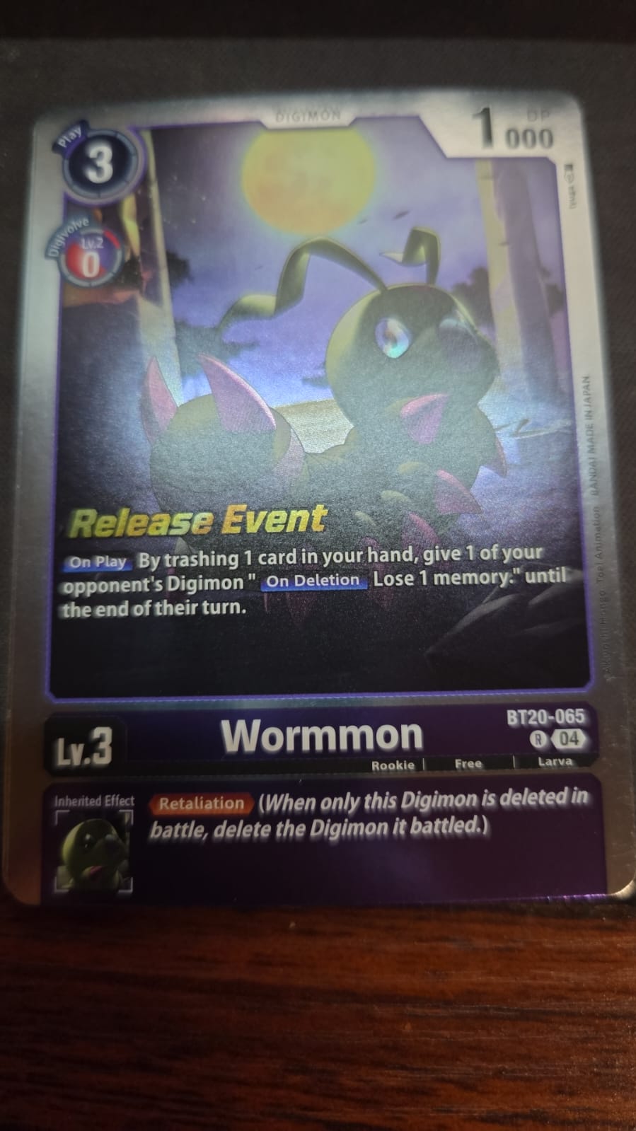 Wormmon - Release Special Booster 2.5 Celebration Event Cards (BT19-20_PR)