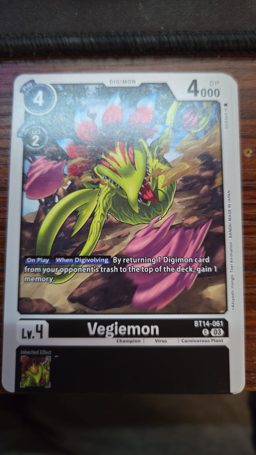 Vegiemon - Blast Ace (BT14)