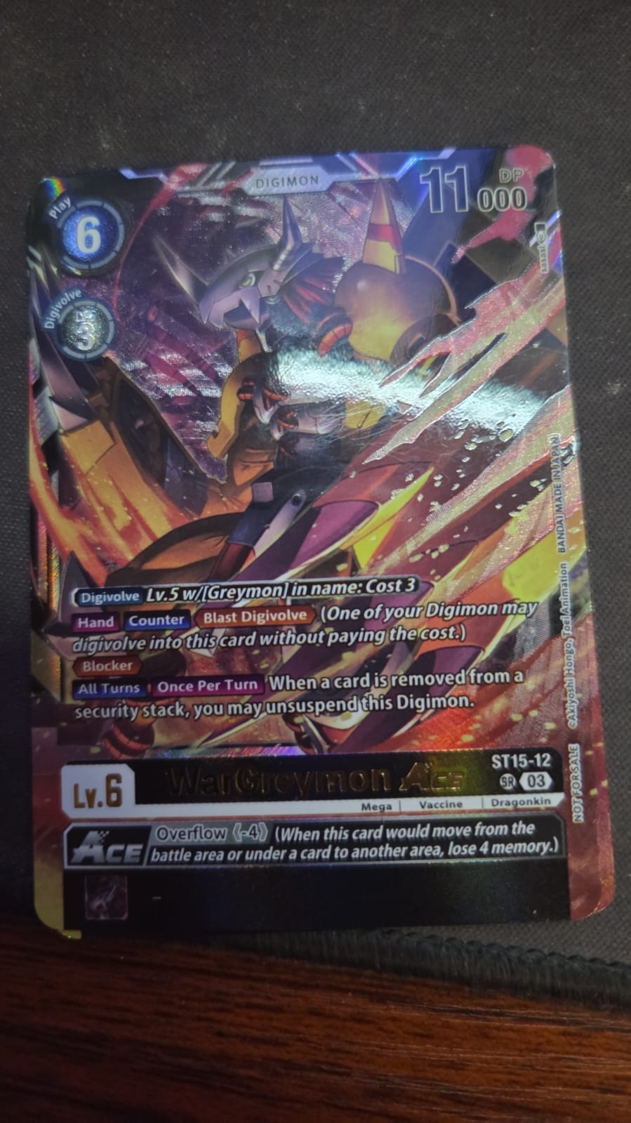 WarGreymon ACE (Demo Deck Exclusive) - Digimon Demo Deck Exclusive Cards (DEMO)