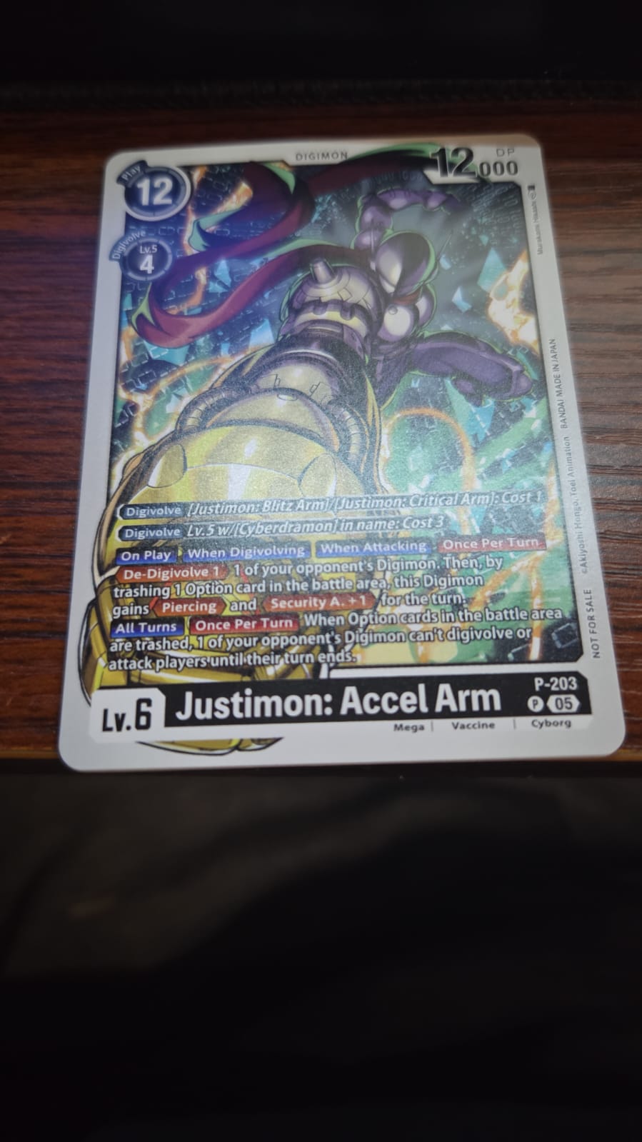 Justimon: Accel Arm (Store Tournament 2025 Vol.4 Participation Pack) - Digimon Promotion Cards (D-PR)