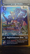 Aegiochusmon: Blue - Dual Revolution Release Event Cards (BT-25_PR)