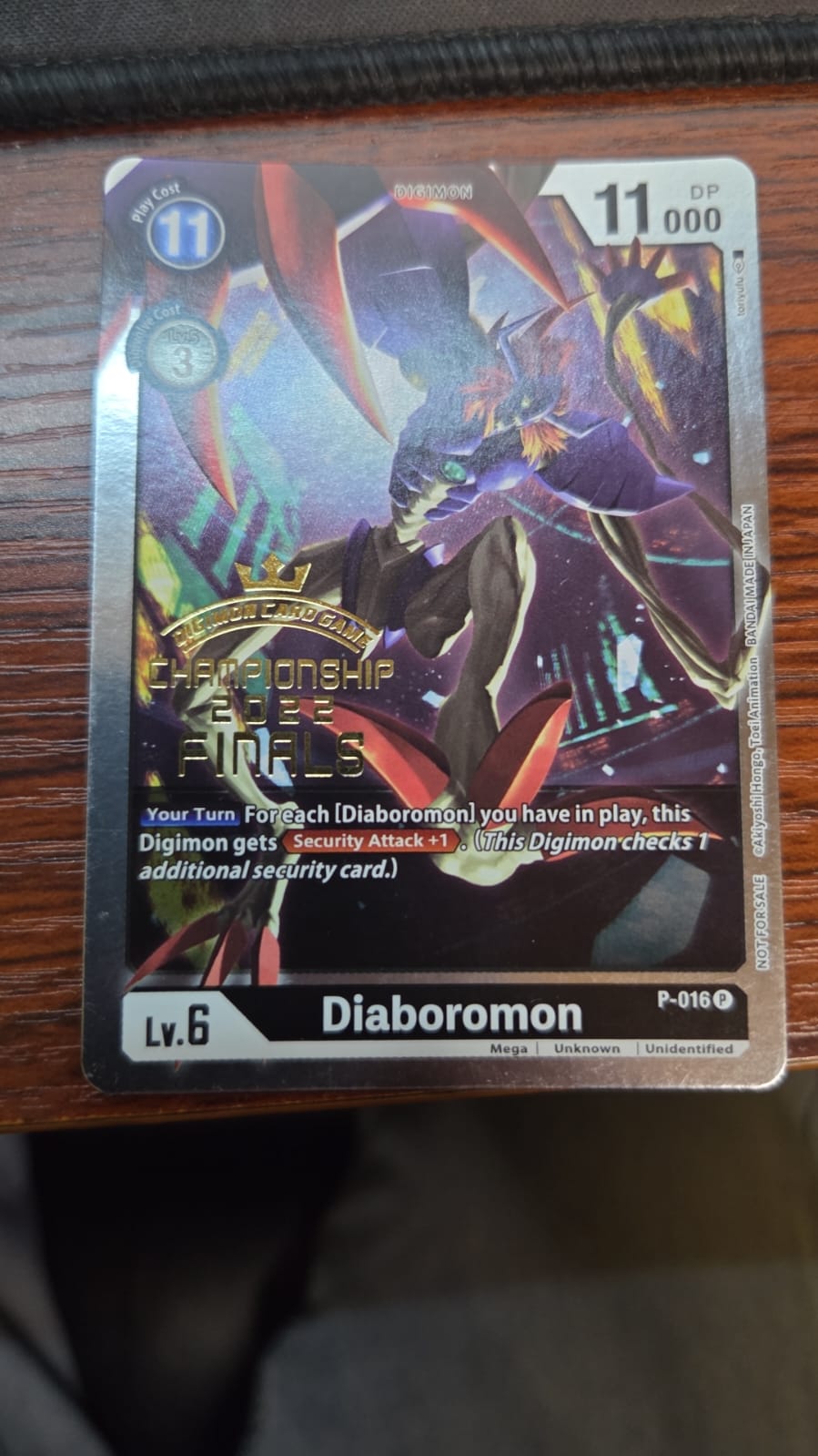 Diaboromon - P-016 (2022 Championship Finals Event Pack) - Digimon Promotion Cards (D-PR)